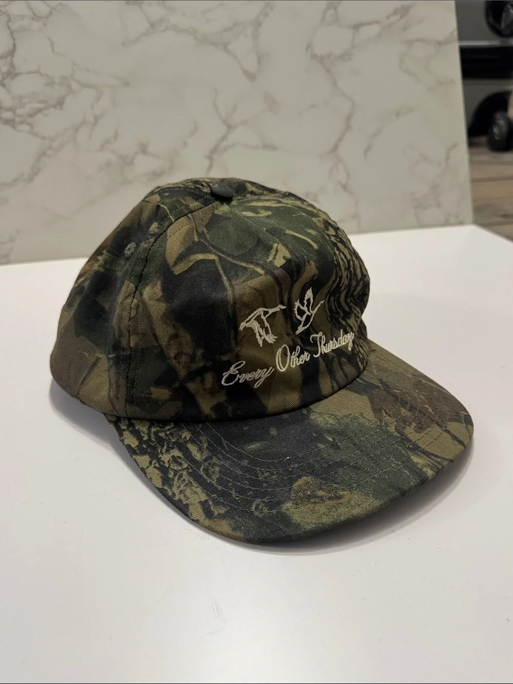Every Other Thursday Camouflage Baseball Cap - Brand New - Picture 1 of 4